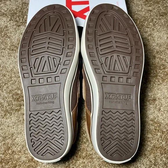 Brown and Teal Finatic Boat Shoes - Picture 7 of 8